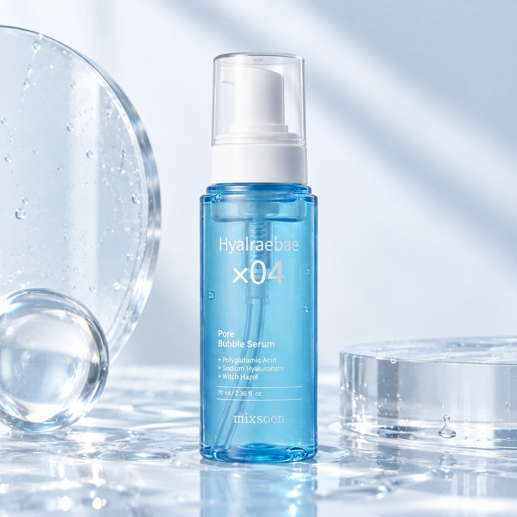mixsoon — Sérum de burbujas para poros Hyalraebae · 70 ml