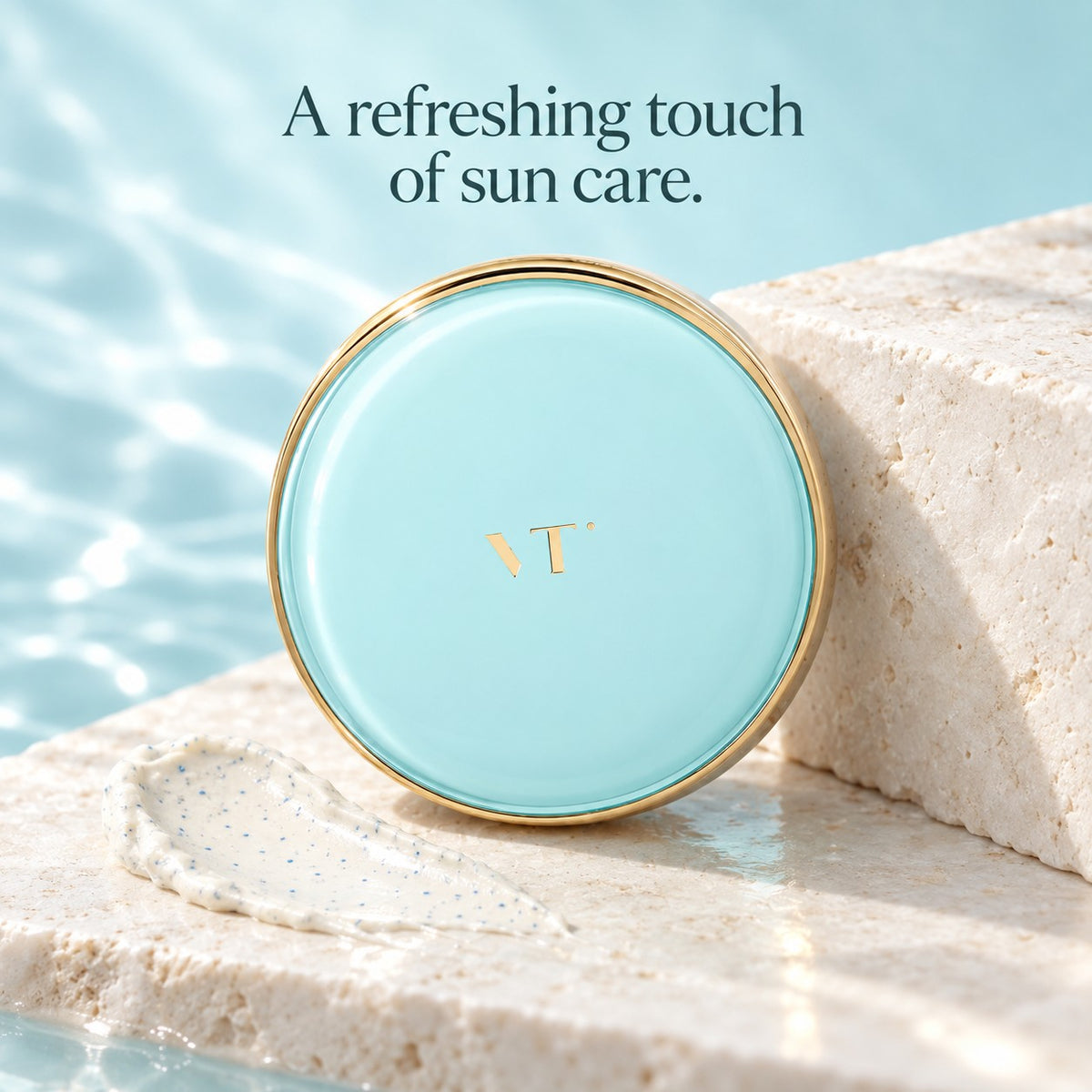 VT — Protector solar compacto refrescante con esencia SPF50+ PA+++ · 11 g