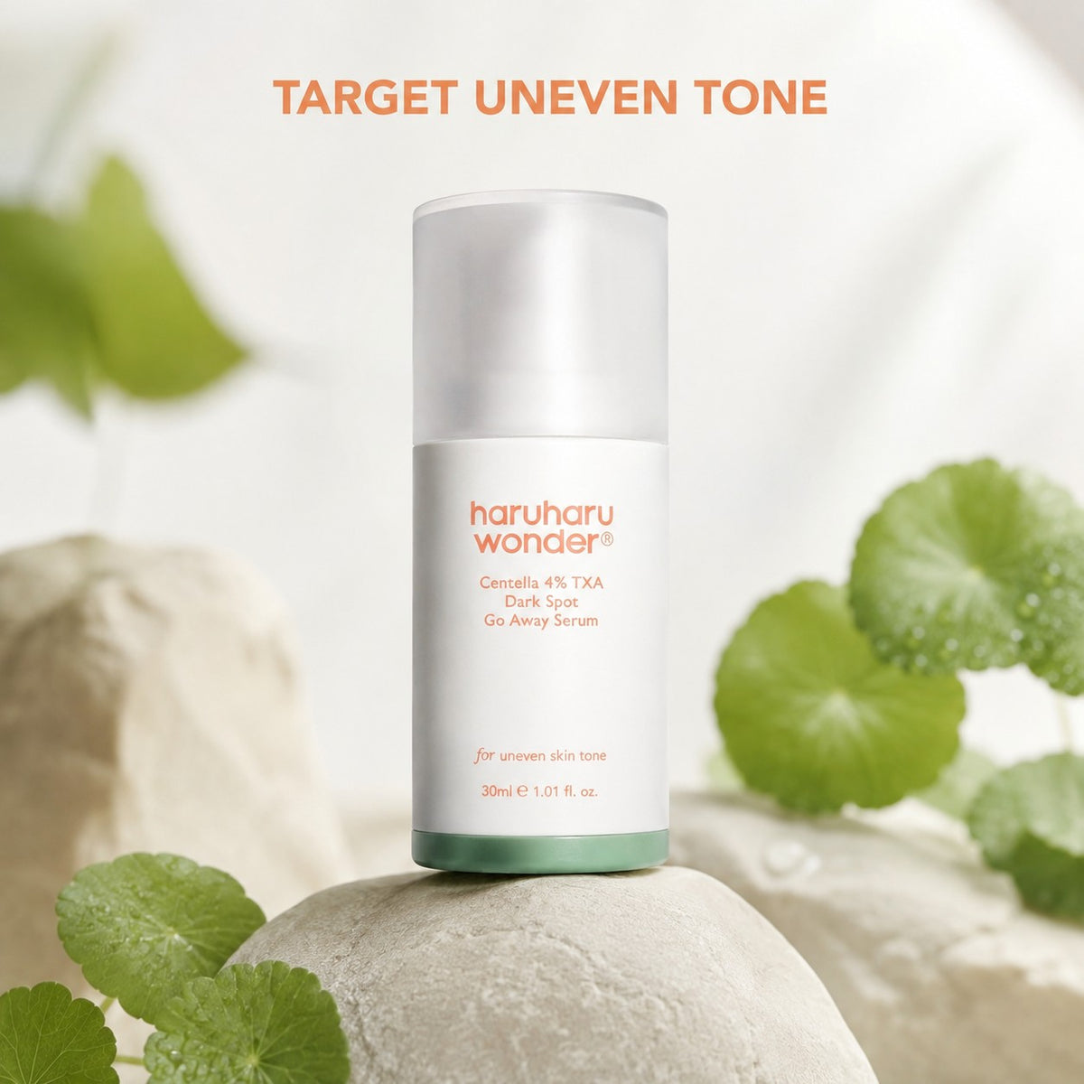 haruharu wonder — Sérum antimanchas con centella y TXA al 4% · 30 ml