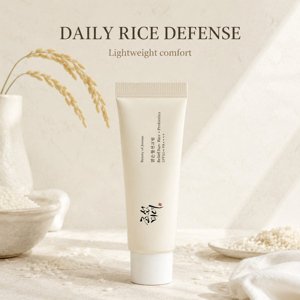 Beauty of Joseon — Protector solar de arroz y probióticos Relief Sun · 10 ml
