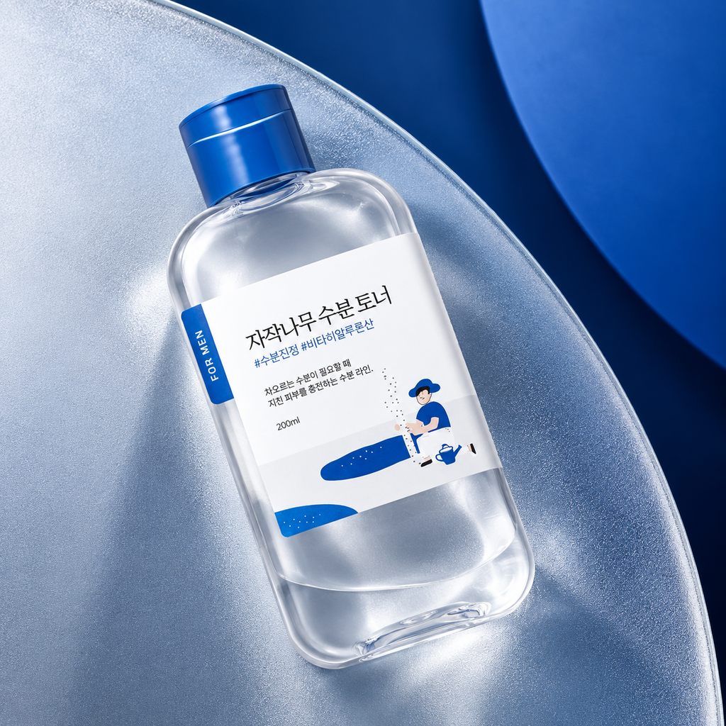ROUND LAB — Tónico hidratante con savia de abedul para hombre · 200 ml