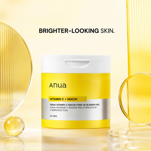 Anua — Discos iluminadores antimanchas con vitamina C y niacina · 60 discos