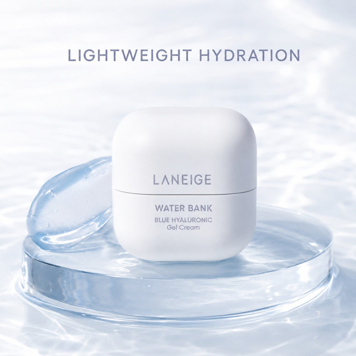 LANEIGE — Crema en gel Water Bank con ácido hialurónico azul · 50 ml