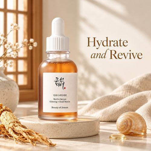 Beauty of Joseon — Sérum revitalizante de ginseng y mucina de caracol · 60 ml
