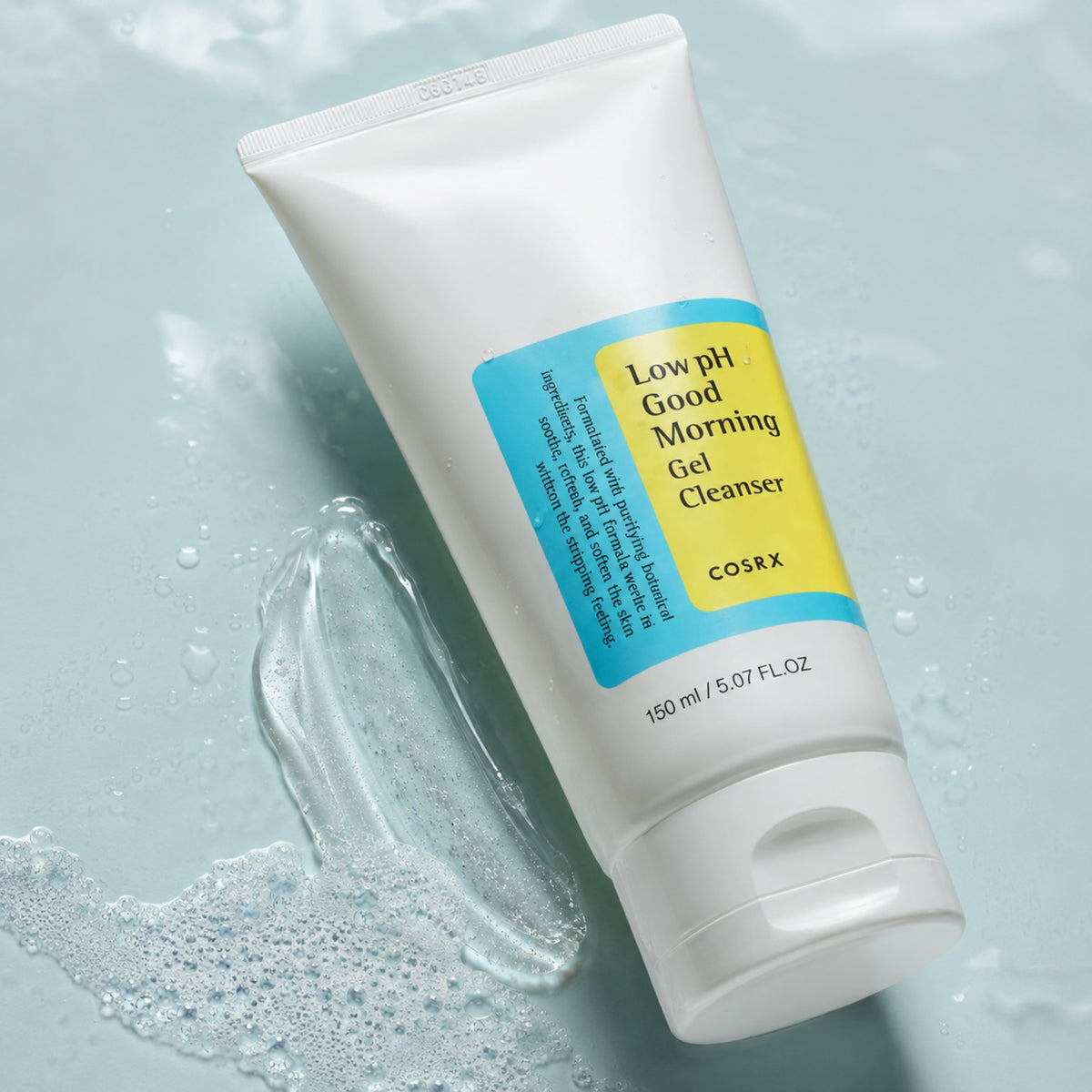 COSRX — Gel limpiador de pH bajo Good Morning · 150 ml