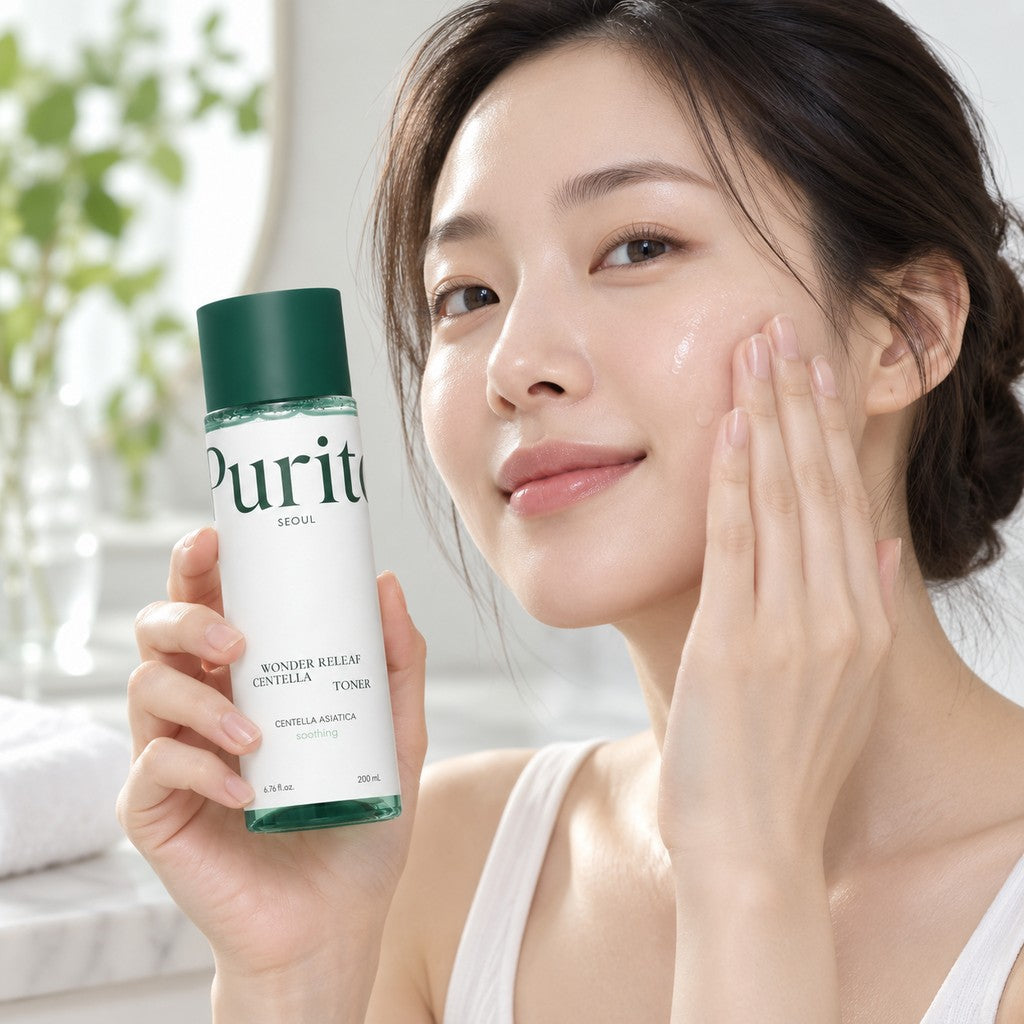 Purito SEOUL — Tónico Wonder Releaf con centella · 200 ml
