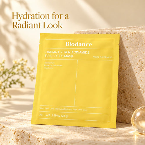 Biodance — Mascarilla intensiva iluminadora con vitaminas y niacinamida · 4 mascarillas