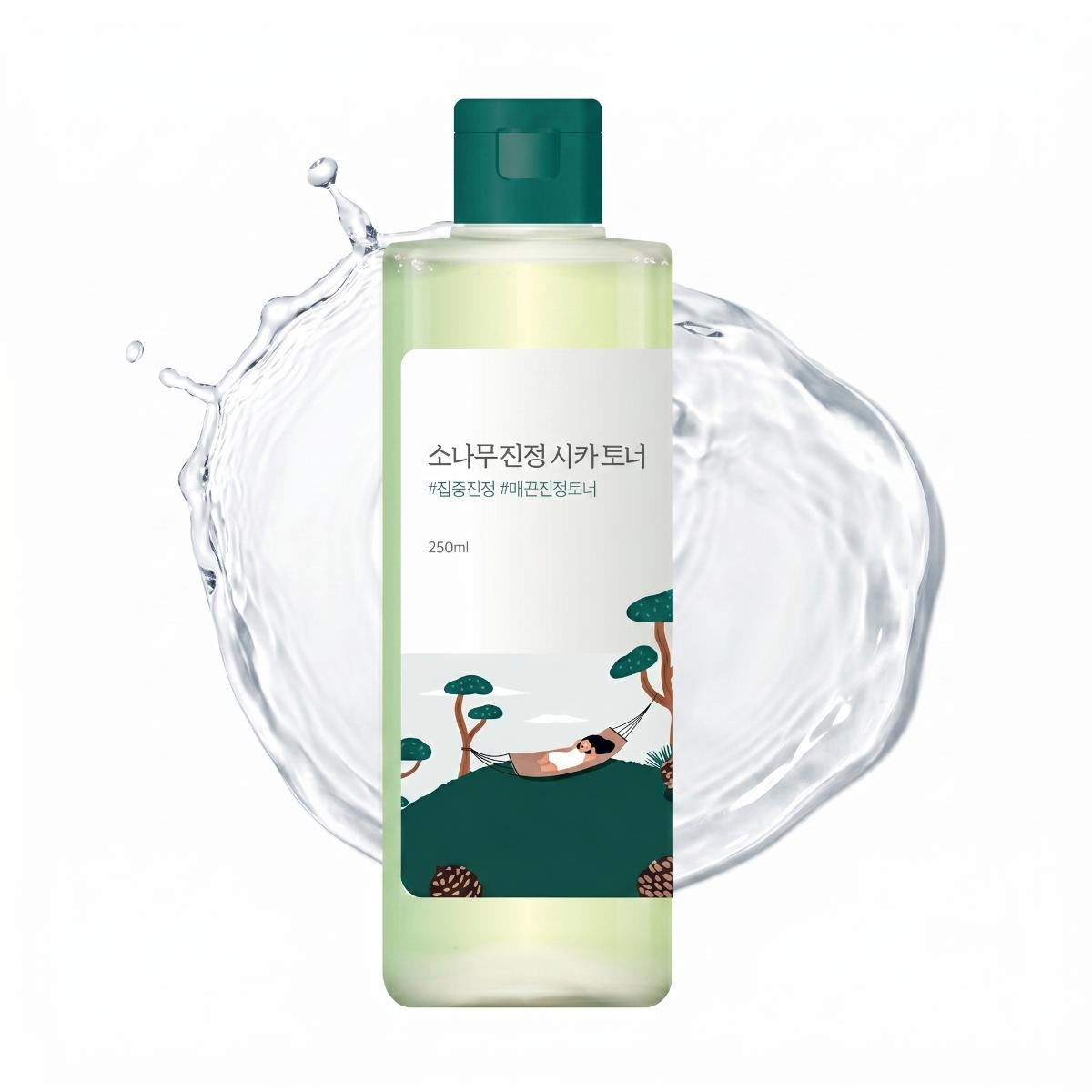 ROUND LAB — Tónico calmante con pino y centella · 250 ml