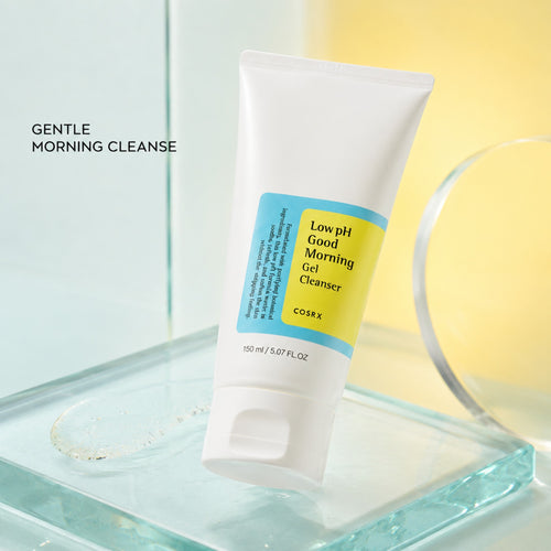 COSRX — Gel limpiador de pH bajo Good Morning · 150 ml