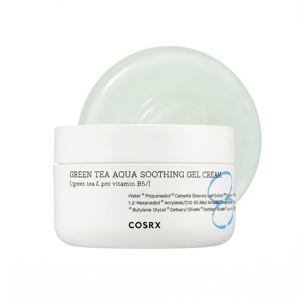 COSRX — Crema en gel calmante de té verde Hydrium · 50 ml