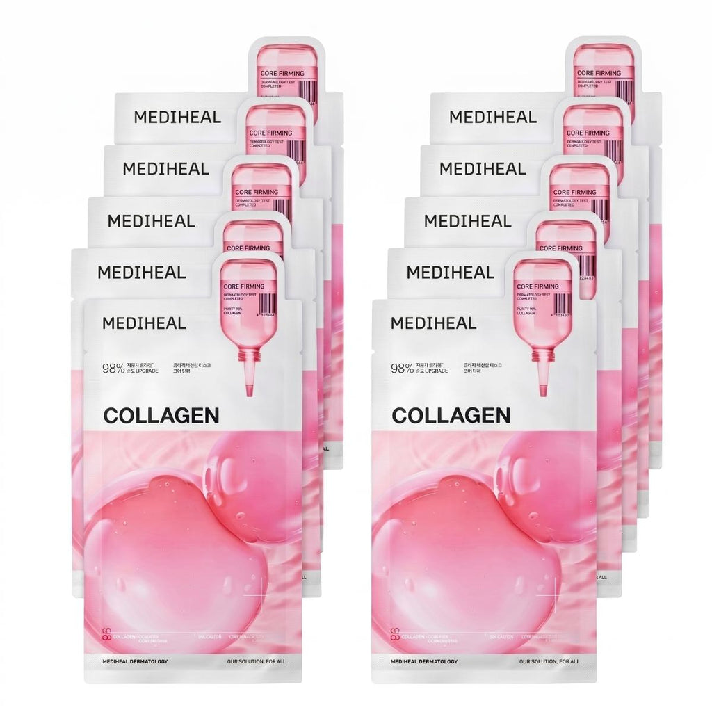 MEDIHEAL — Mascarilla esencial de colágeno · 10 mascarillas