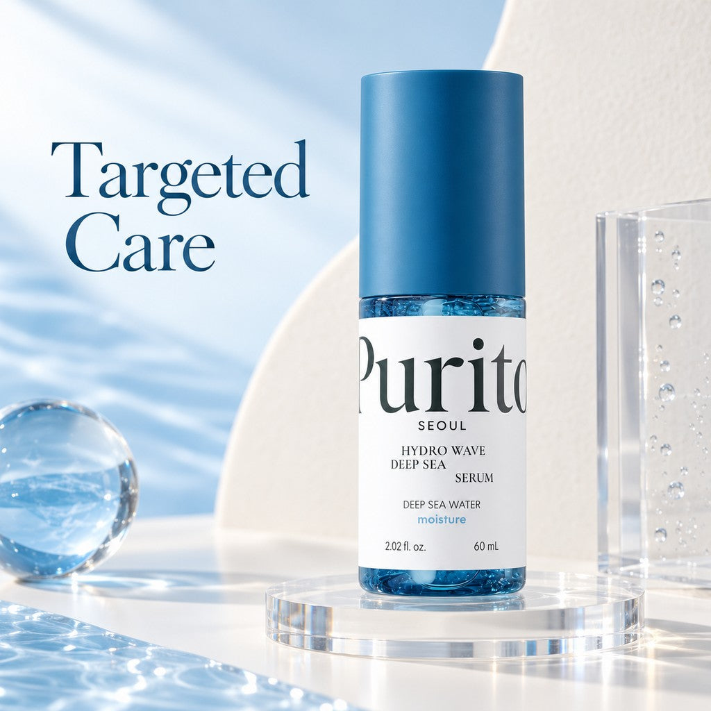Purito SEOUL — Sérum Hydro Wave con agua de mar profundo · 60 ml