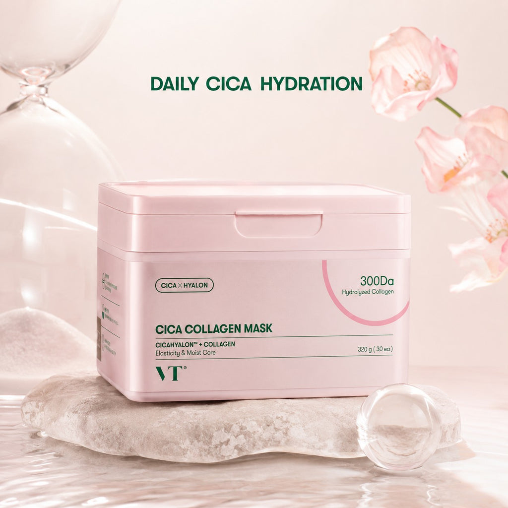 VT — Mascarilla de centella y colágeno · 30 mascarillas