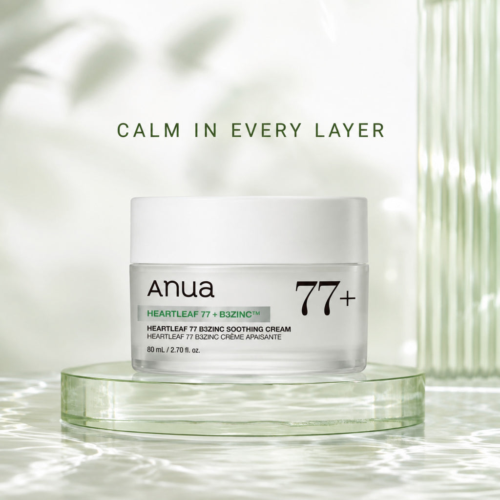 Anua — Crema calmante de Houttuynia cordata 77 y B3Zinc · 80 ml