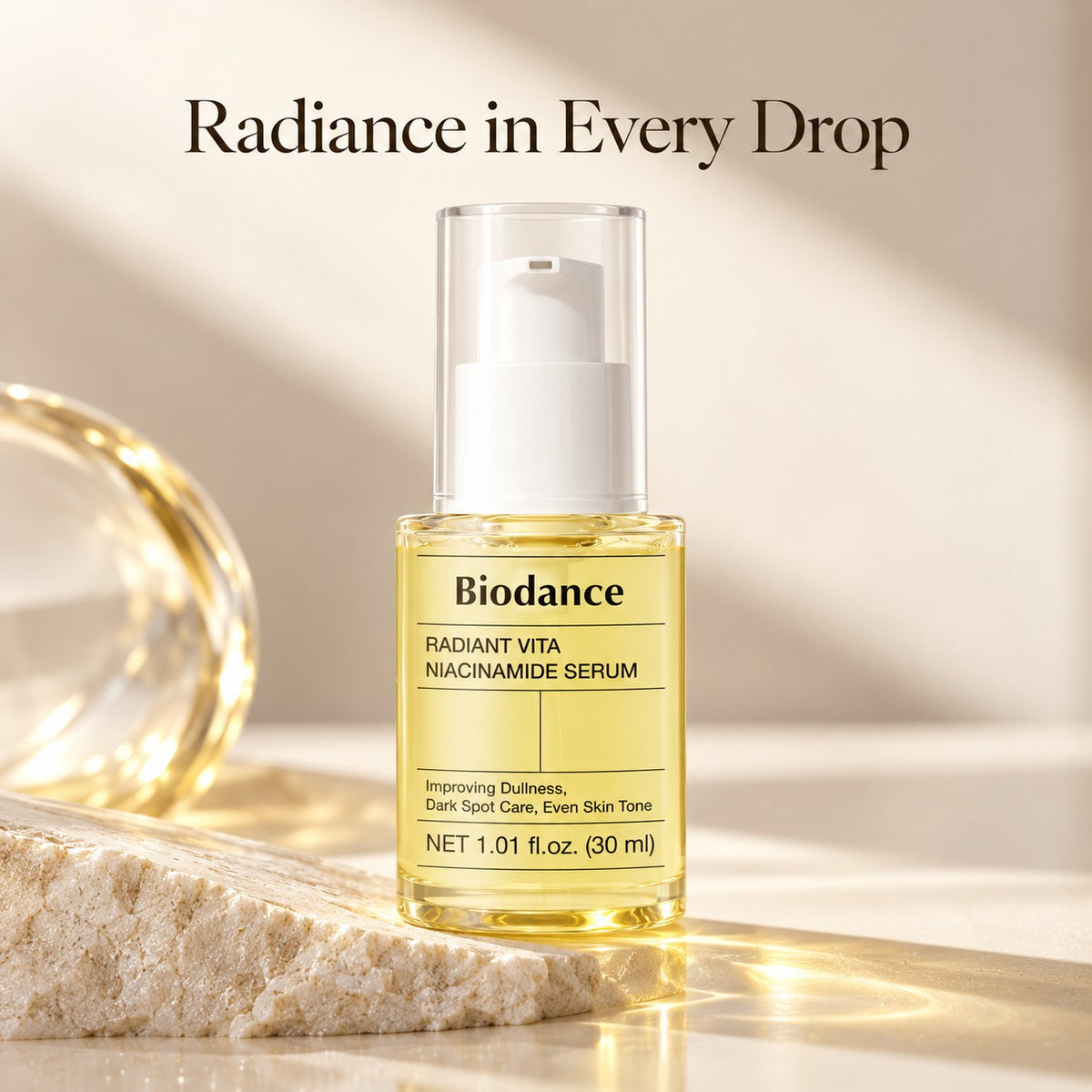 Biodance — Sérum iluminador con vitaminas y niacinamida · 30 ml