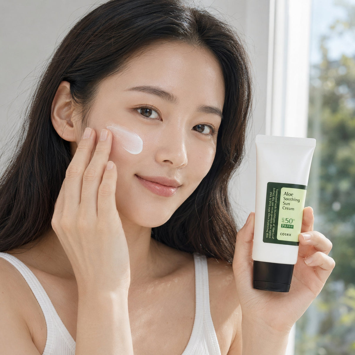 COSRX — Protector solar calmante de aloe SPF50+ PA+++ · 50 ml