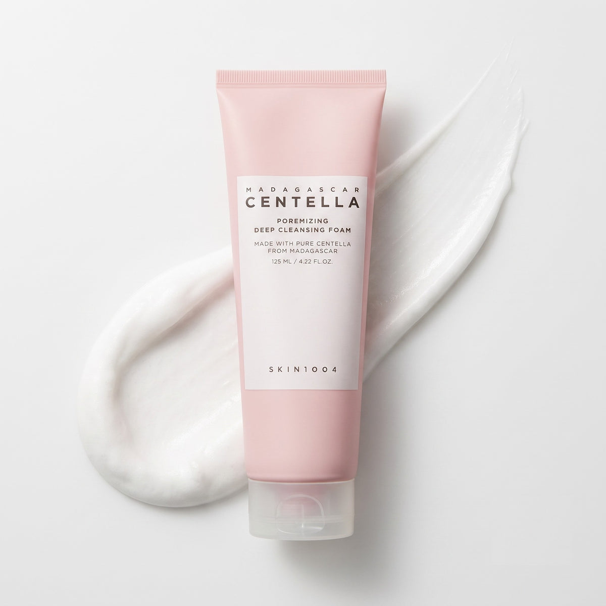 SKIN1004 — Espuma limpiadora profunda para poros con centella de Madagascar · 125 ml
