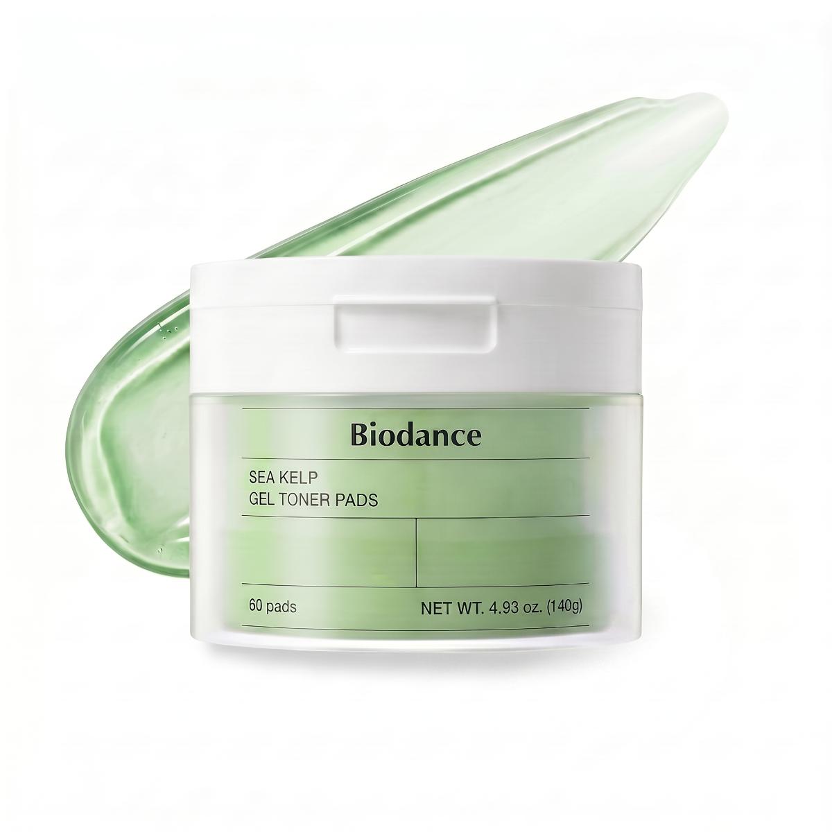 Biodance — Discos tónicos de gel con algas marinas · 60 discos
