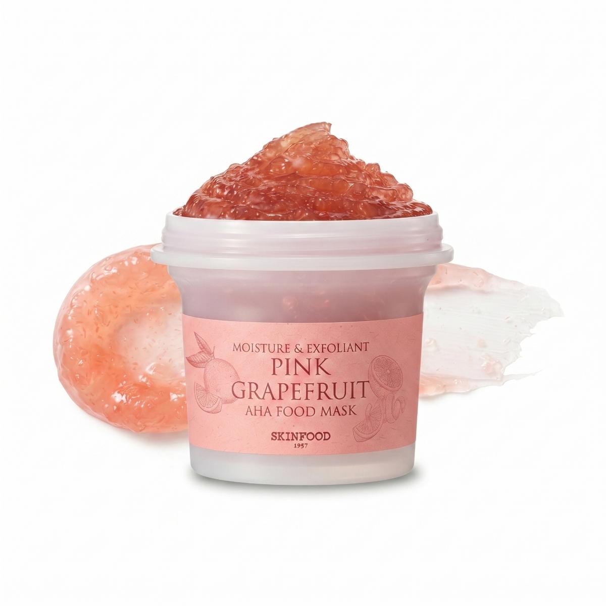 SKINFOOD — Mascarilla de pomelo rosa y AHA · 120 g
