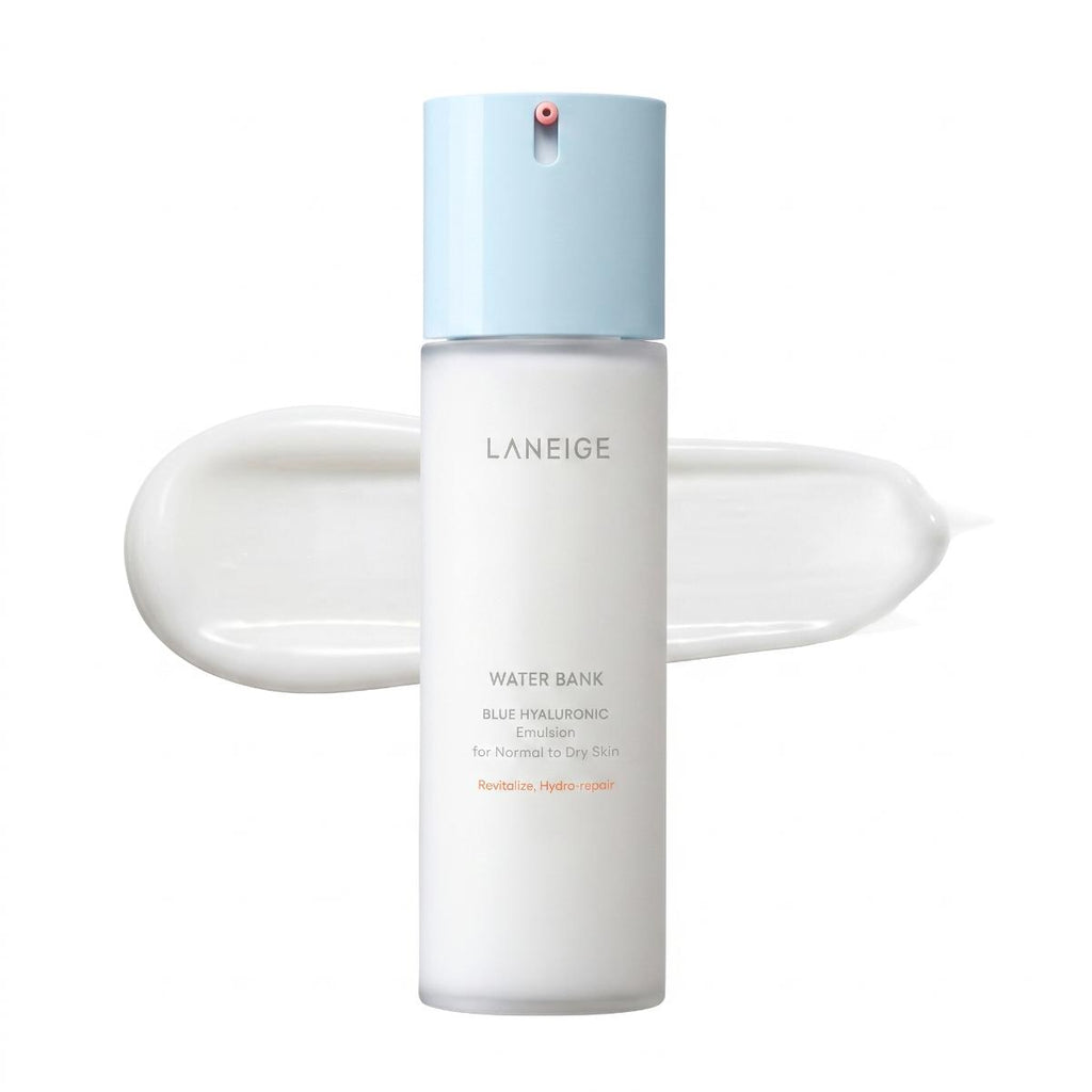 LANEIGE — Emulsión Water Bank con ácido hialurónico azul · 120 ml