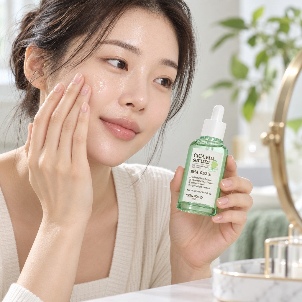 SKINFOOD — Sérum con uva moscatel, centella y BHA · 50 ml