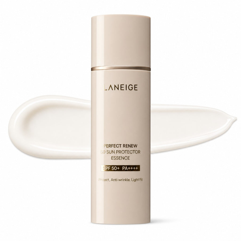 LANEIGE — Esencia protectora solar Perfect Renew 5D · 50 ml