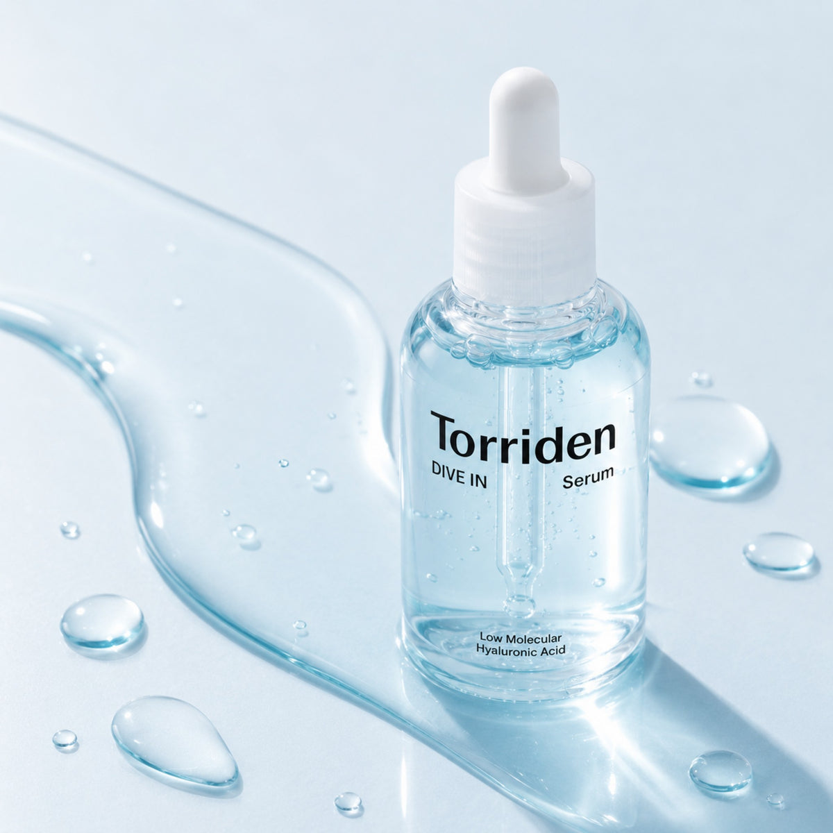 Torriden — Sérum DIVE IN con ácido hialurónico de bajo peso molecular · 50 ml