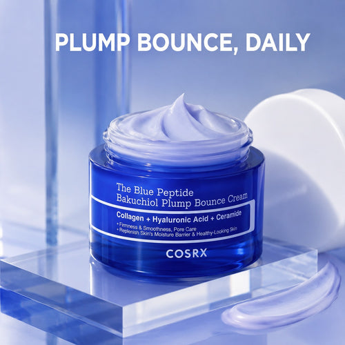 COSRX — Crema reafirmante con péptidos azules y bakuchiol · 50 ml