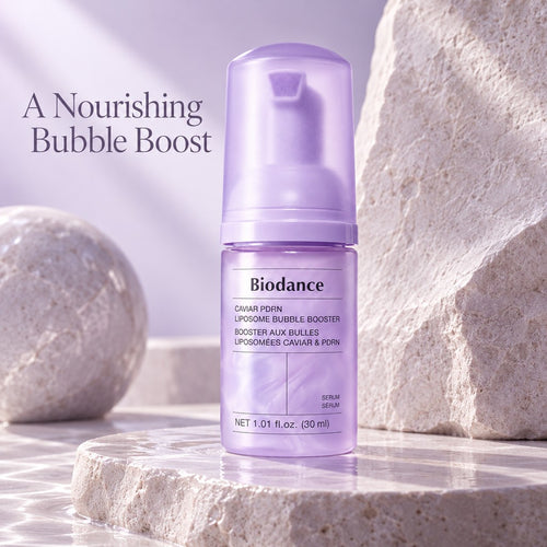 Biodance — Potenciador de burbujas con liposomas, caviar y PDRN · 30 ml