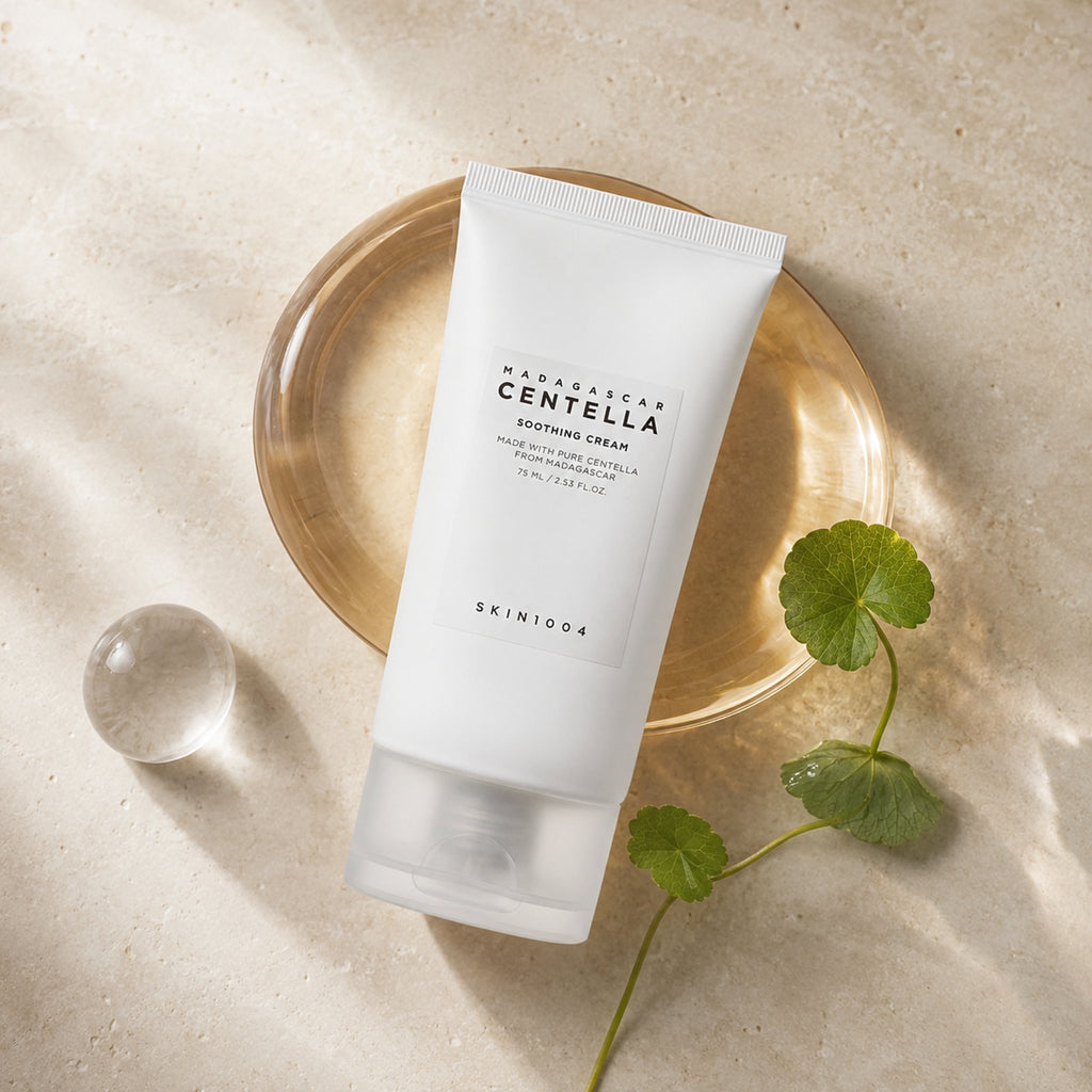 SKIN1004 — Crema calmante con centella de Madagascar · 75 ml