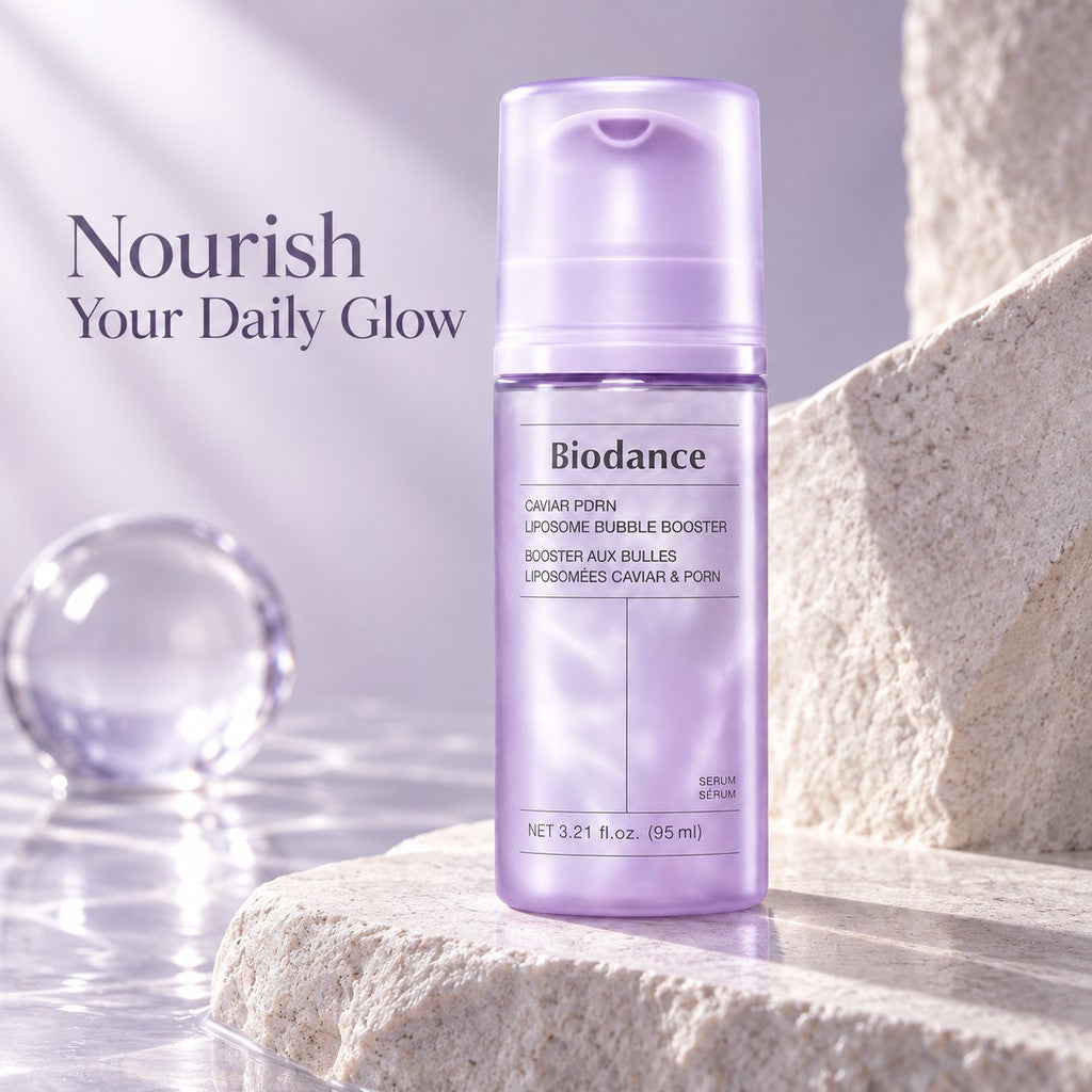 Biodance — Potenciador de burbujas con liposomas, caviar y PDRN · 95 ml