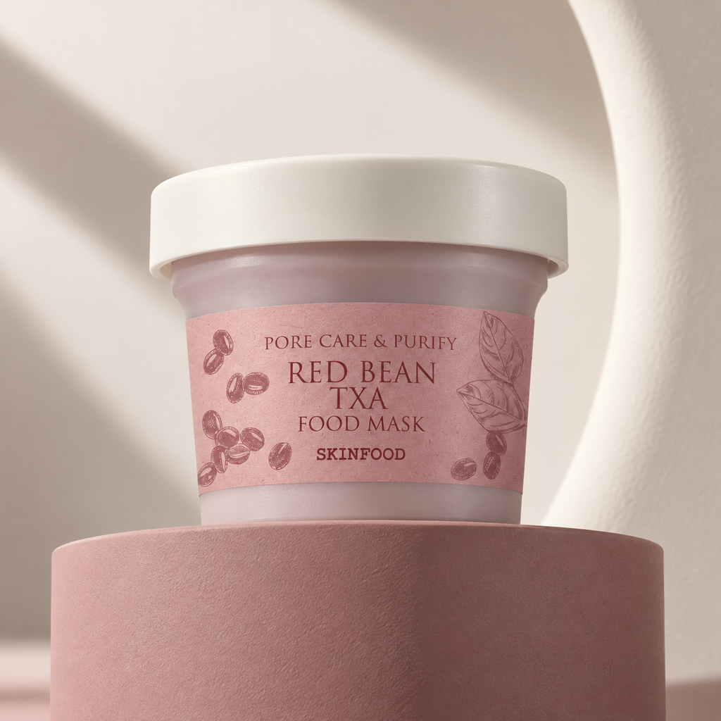 SKINFOOD — Mascarilla de judía roja y TXA · 120 g