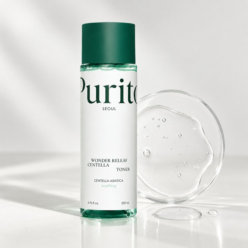 Purito SEOUL — Tónico Wonder Releaf con centella · 200 ml