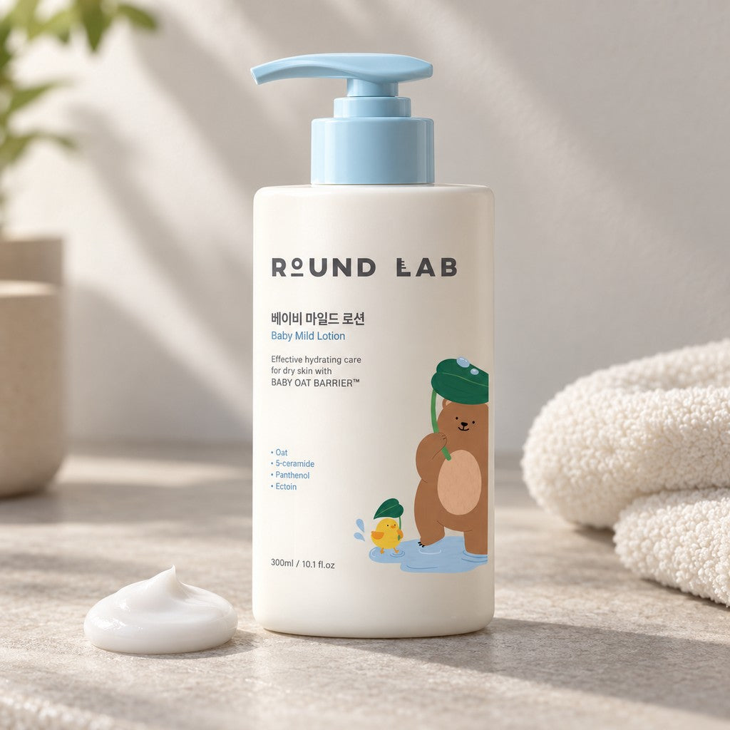 ROUND LAB — Loción suave para bebés · 300 ml