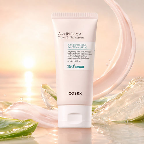 COSRX — Protector solar iluminador de aloe 54.2 SPF50+ PA++++ · 50 ml