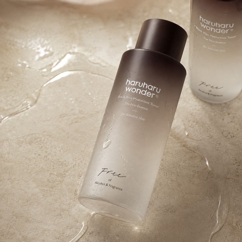 haruharu wonder — Tónico de arroz negro y ácido hialurónico · 150 ml