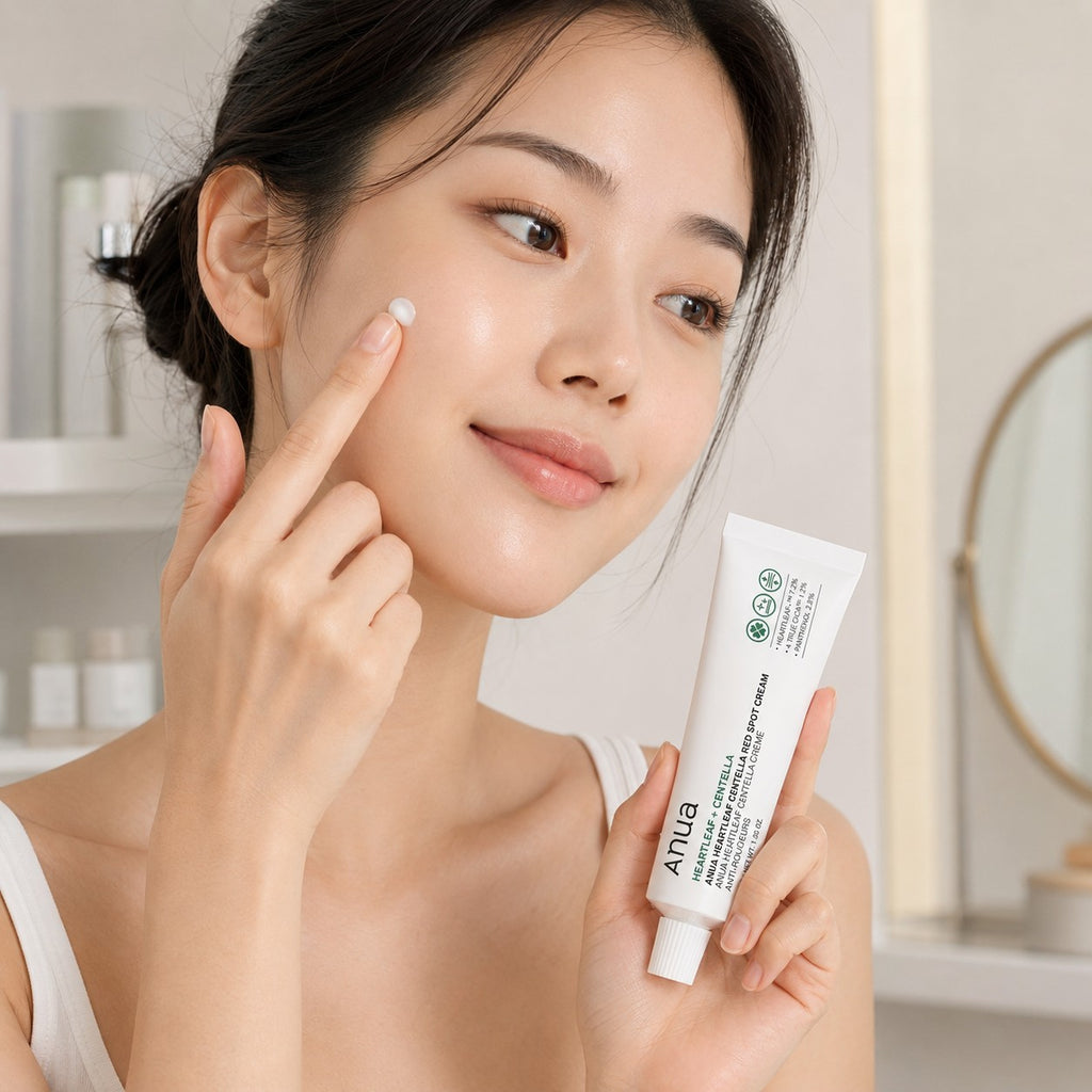 Anua — Crema calmante para rojeces con Houttuynia cordata y centella · 30 g