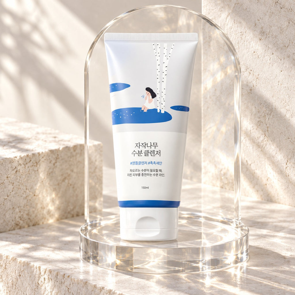 ROUND LAB — Limpiador hidratante con savia de abedul · 150 ml