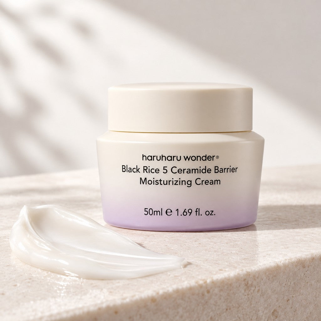 haruharu wonder — Crema hidratante para la barrera cutánea con arroz negro y 5 ceramidas · 50 ml