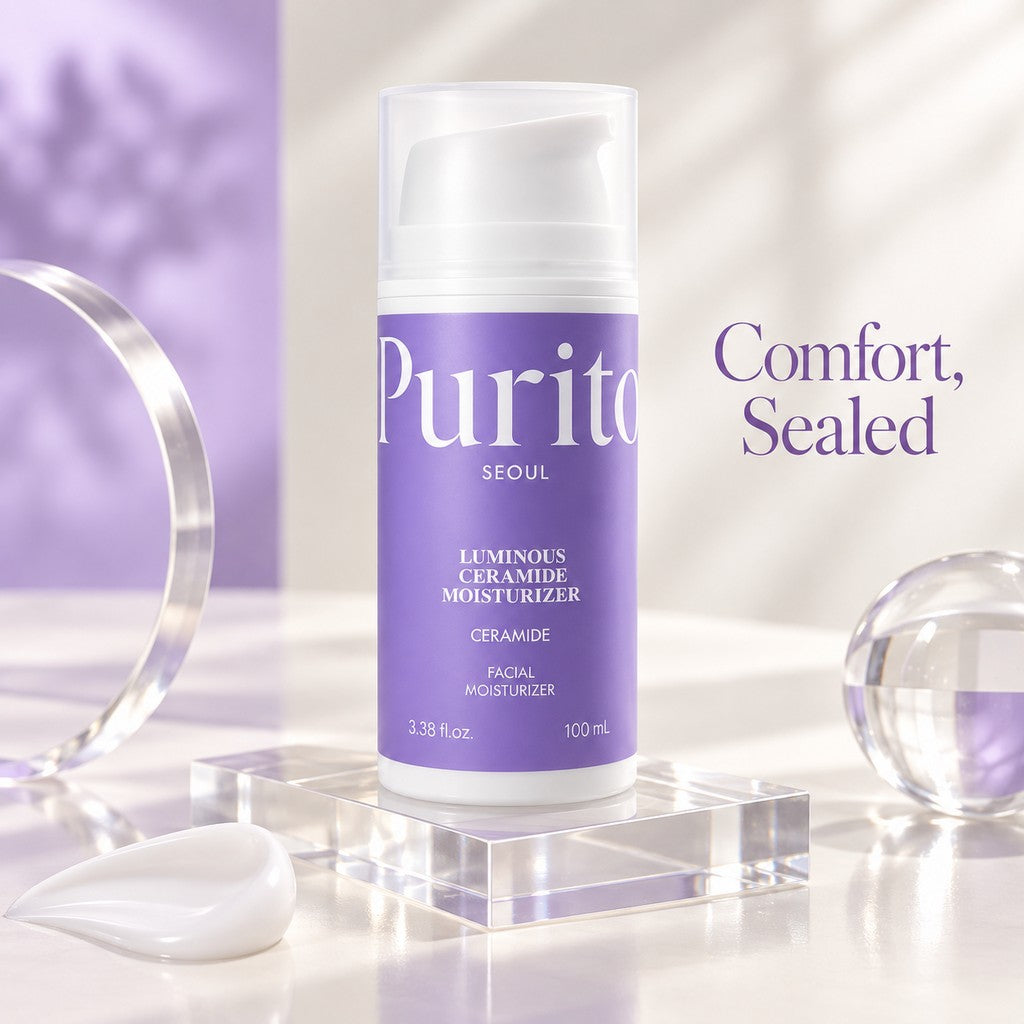 Purito SEOUL — Hidratante iluminador con ceramidas · 100 ml