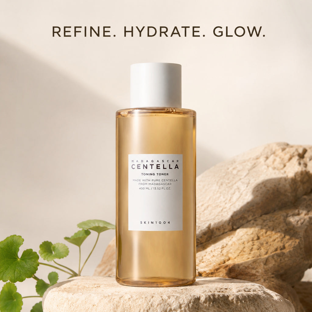 SKIN1004 — Tónico con centella de Madagascar · 400 ml