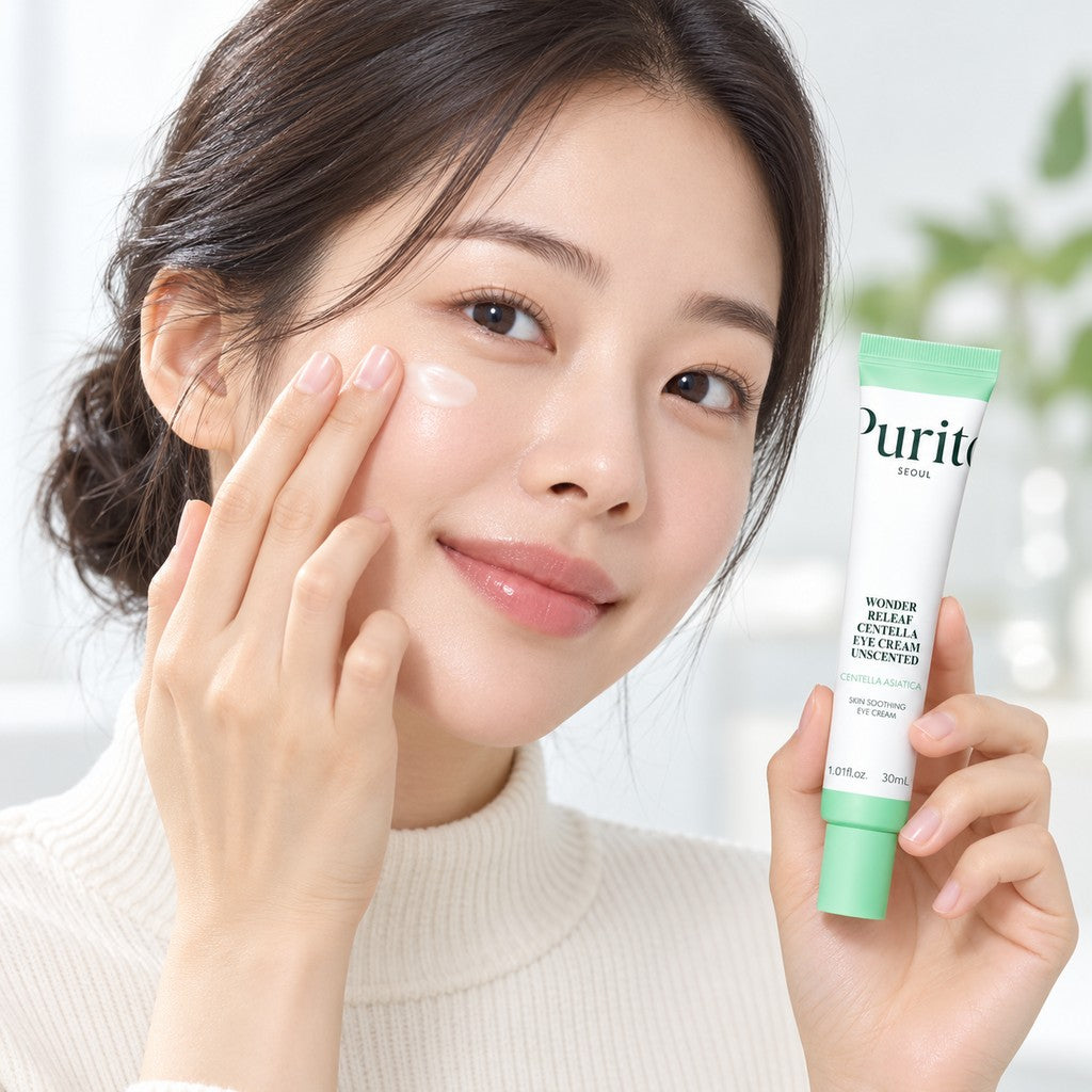 Purito SEOUL — Contorno de ojos sin perfume Wonder Releaf con centella · 30 ml