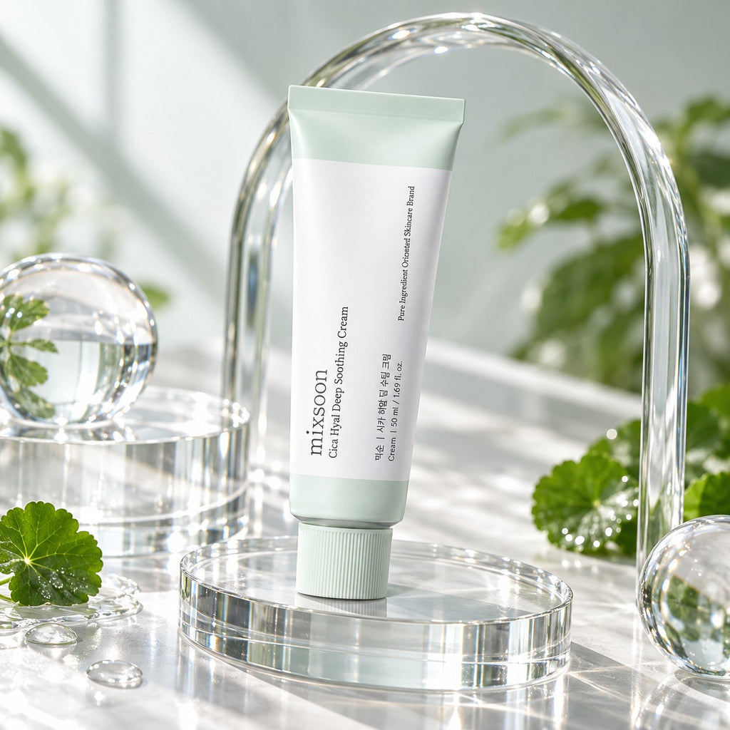 mixsoon — Crema calmante intensiva Cica Hyal · 50 ml