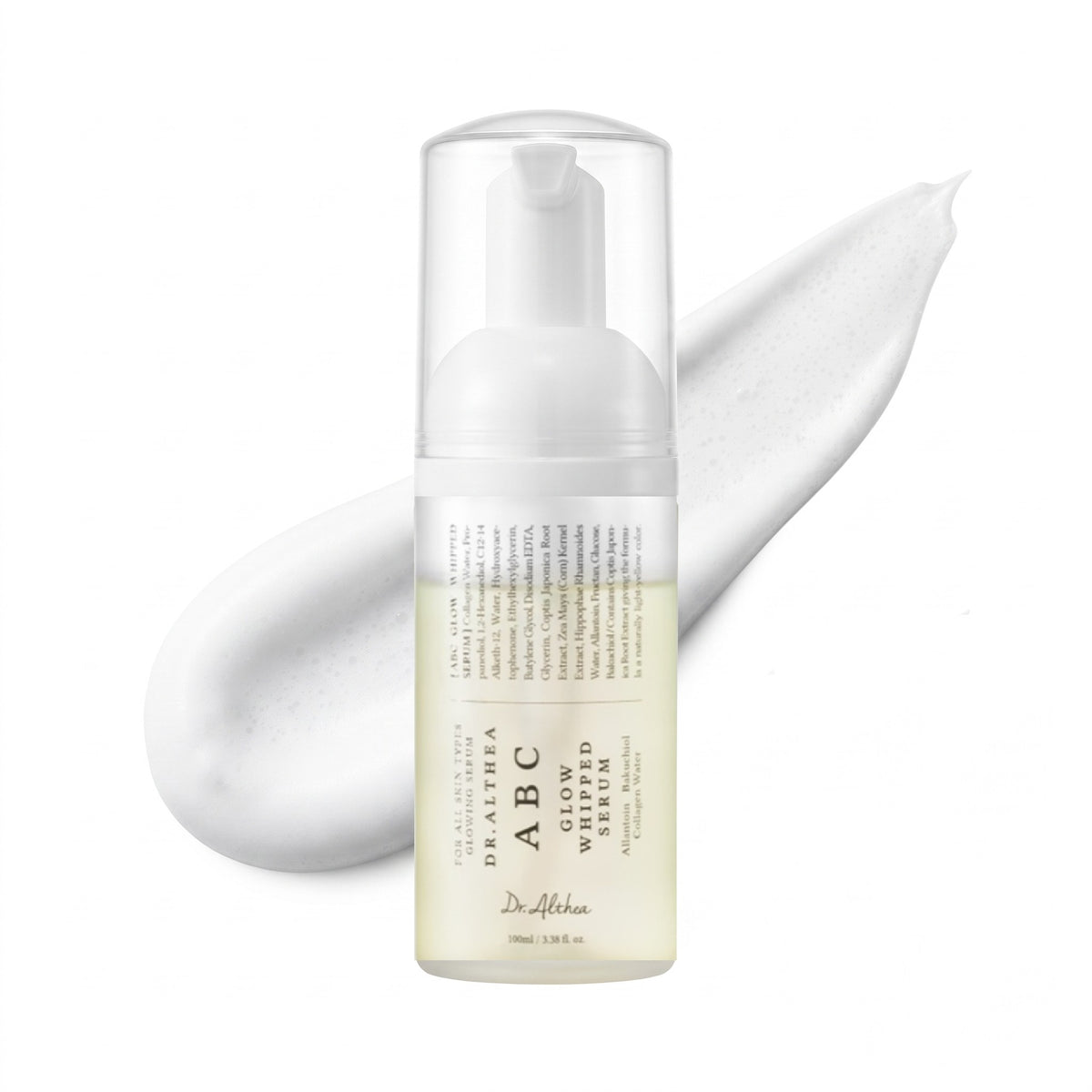 Dr.Althea — Sérum iluminador de textura batida ABC · 100 ml
