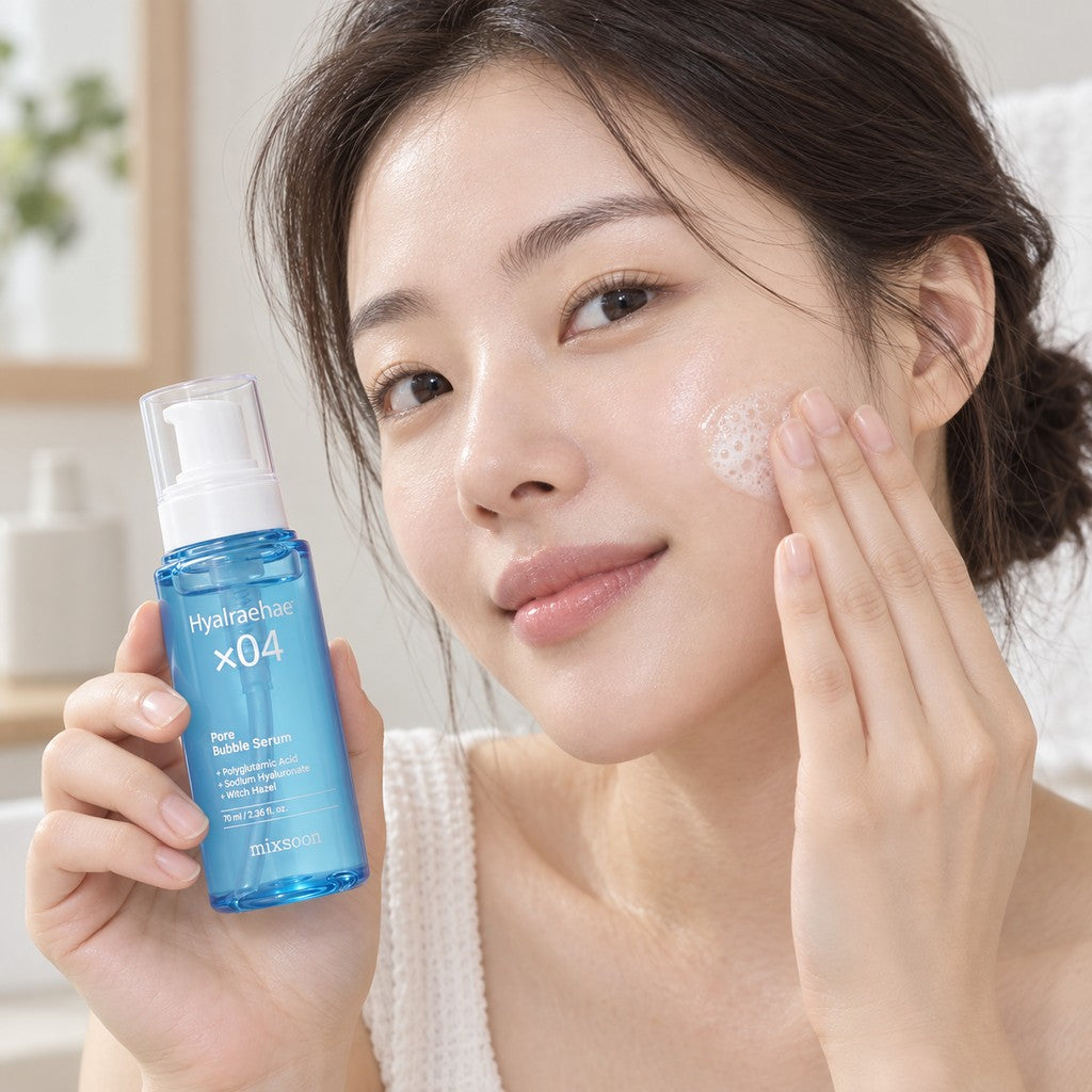 mixsoon — Sérum de burbujas para poros Hyalraebae · 70 ml