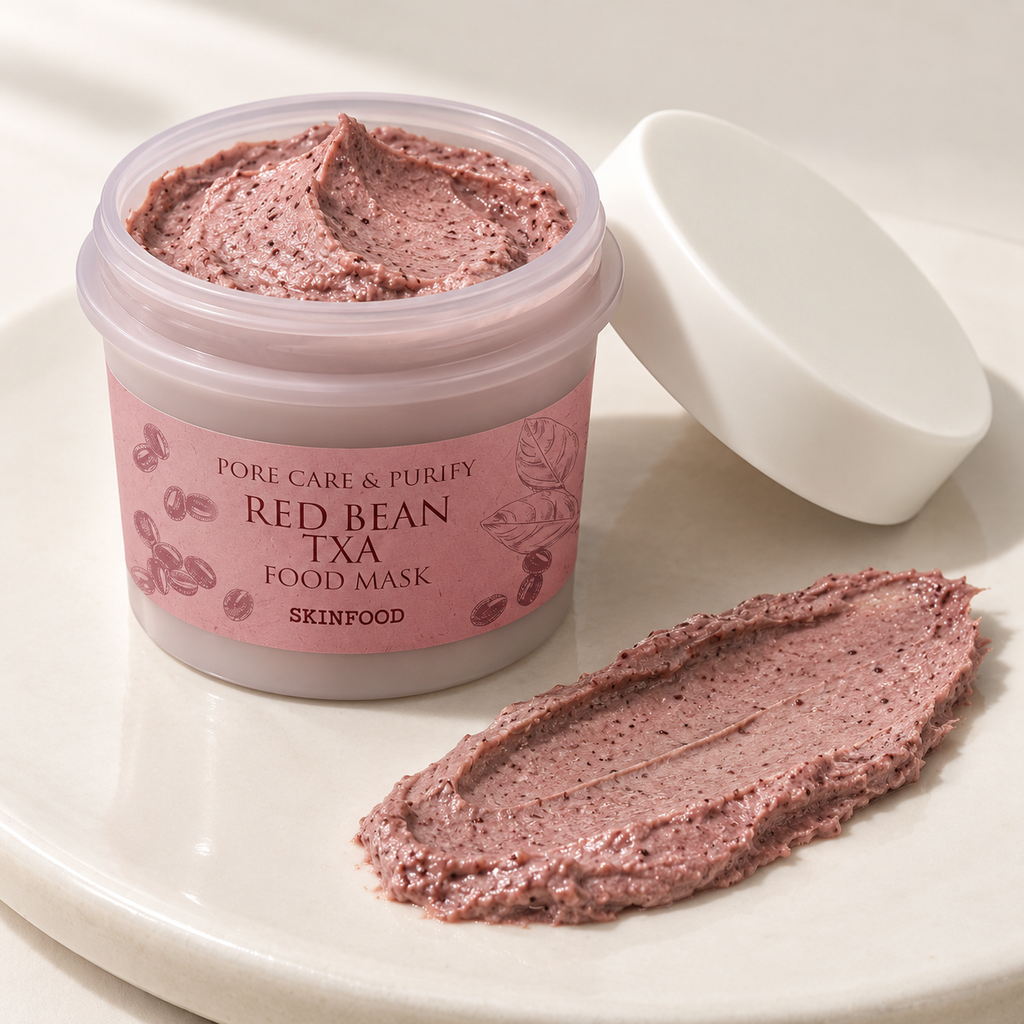 SKINFOOD — Mascarilla de judía roja y TXA · 120 g