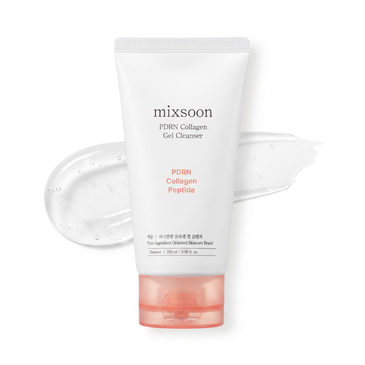 mixsoon — Gel limpiador con PDRN y colágeno · 100 ml