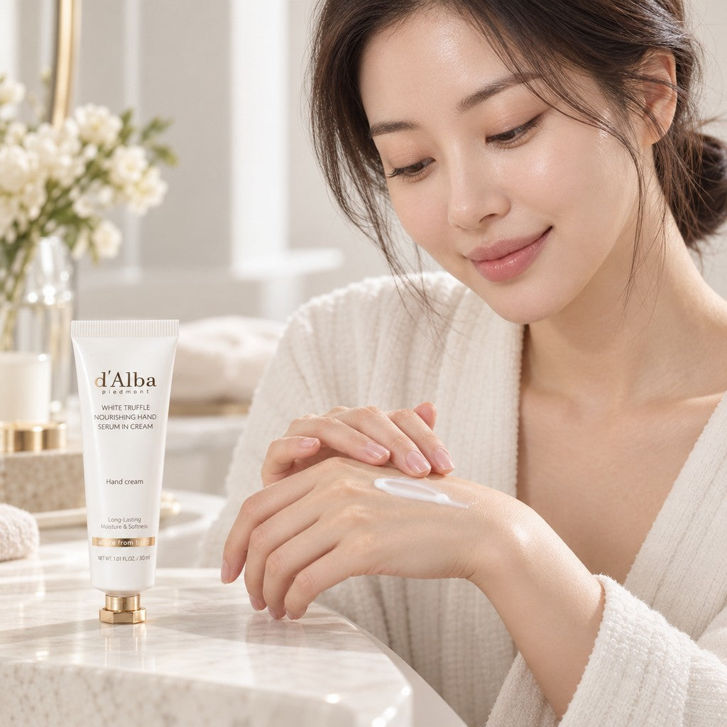 d'Alba — Sérum en crema nutritivo para manos con trufa blanca · 30 ml