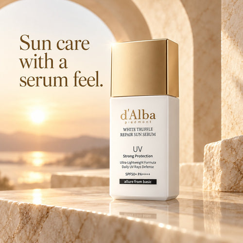 d'Alba — Sérum solar reparador con trufa blanca · 35 ml