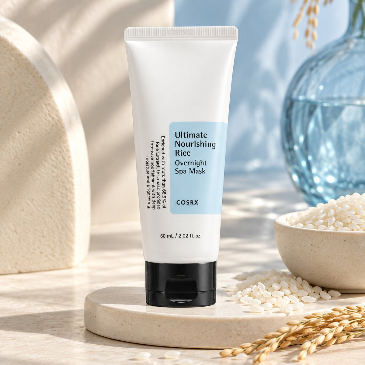 COSRX — Mascarilla nocturna nutritiva de arroz · 60 ml